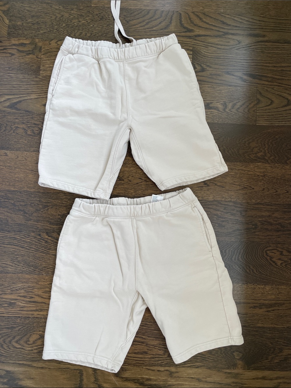 2 pair H&M heavyweight French terry shorts size medium